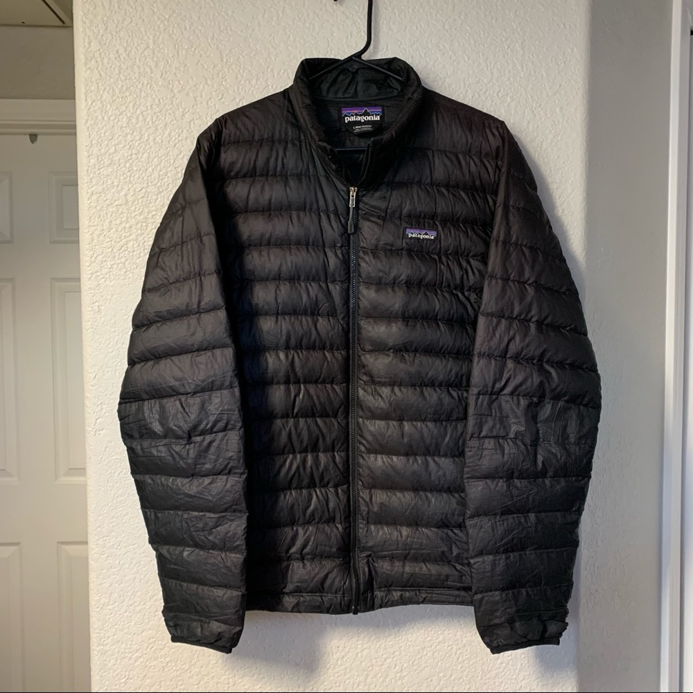 Patagonia black puffer jacket